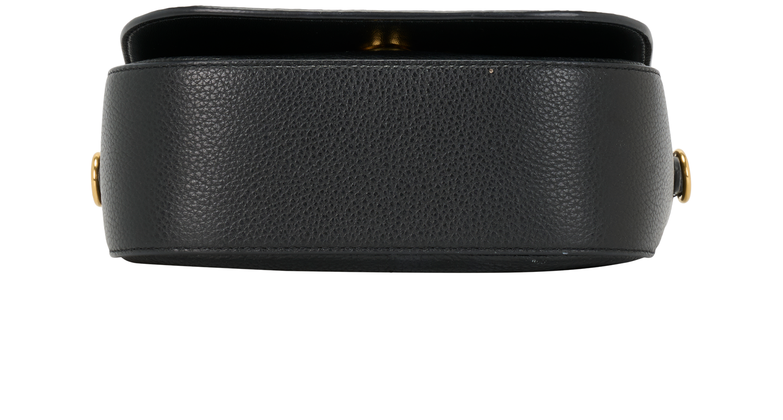 Small Darley Satchel, &pound;420, Handbags, Black, Leather, Top view